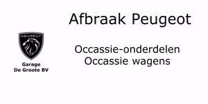 Afbraak Peugeot De Groote